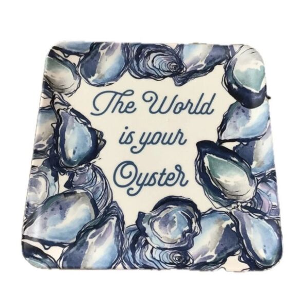 Sigrid Olsen Set of Four Appetizer Plates - Picture 1 of 4